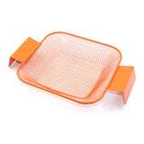 Maxbell Iron Bait Screen Iron Net Sieve Tool Fishing Fish-Shaped Filter Accessories Orange 3mm