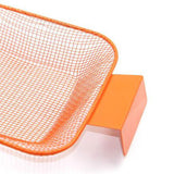 Maxbell Iron Bait Screen Iron Net Sieve Tool Fishing Fish-Shaped Filter Accessories Orange 3mm