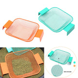 Maxbell Iron Bait Screen Iron Net Sieve Tool Fishing Fish-Shaped Filter Accessories Orange 3mm