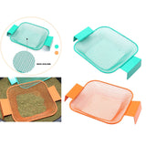 Maxbell Iron Bait Screen Iron Net Sieve Tool Fishing Fish-Shaped Filter Accessories Orange 3mm