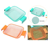 Maxbell Iron Bait Screen Iron Net Sieve Tool Fishing Fish-Shaped Filter Accessories Orange 3mm