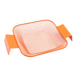 Maxbell Iron Bait Screen Iron Net Sieve Tool Fishing Fish-Shaped Filter Accessories Orange 3mm