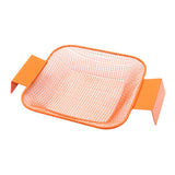 Maxbell Iron Bait Screen Iron Net Sieve Tool Fishing Fish-Shaped Filter Accessories Orange 3mm