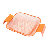 Maxbell Iron Bait Screen Iron Net Sieve Tool Fishing Fish-Shaped Filter Accessories Orange 3mm