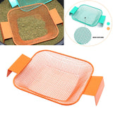 Maxbell Iron Bait Screen Iron Net Sieve Tool Fishing Fish-Shaped Filter Accessories Orange 3mm