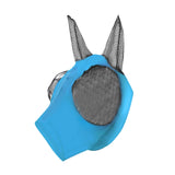 Maxbell Horse Fly Mask Protective Net Hood Horses Mask with Ears Cover Blue