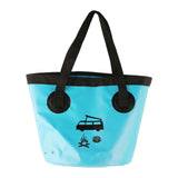 Maxbell Collapsible Bucket Foldable Water Container Portable for Camping 20L Blue