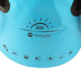 Maxbell Collapsible Bucket Foldable Water Container Portable for Camping 20L Blue