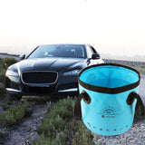 Maxbell Collapsible Bucket Foldable Water Container Portable for Camping 20L Blue