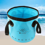Maxbell Collapsible Bucket Foldable Water Container Portable for Camping 20L Blue