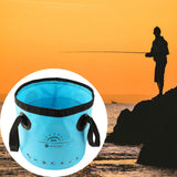 Maxbell Collapsible Bucket Foldable Water Container Portable for Camping 20L Blue