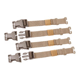 Maxbell 4x Pouch Backpack Shoulder Strap Bag Accessory Outdoor Camping Hunting Tools Mud
