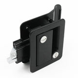 Maxbell Entry Door Lock Latch with Keys Deadbolt Camper Travel Trailer Cargo Black