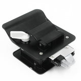 Maxbell Entry Door Lock Latch with Keys Deadbolt Camper Travel Trailer Cargo Black