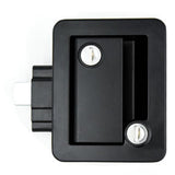 Maxbell Entry Door Lock Latch with Keys Deadbolt Camper Travel Trailer Cargo Black