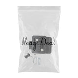 Maxbell Entry Door Lock Latch with Keys Deadbolt Camper Travel Trailer Cargo Black