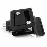 Maxbell Entry Door Lock Latch with Keys Deadbolt Camper Travel Trailer Cargo Black