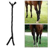 Maxbell Horse Tail Bag Tail Guard Long Tail Decor Equestrian Accessories Equine Care Black