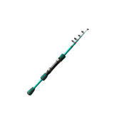 Maxbell Outdoor Telescopic Fishing Rods Mini Fishing Pole Portable Green 1.3m A