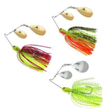 Maxbell 20x Metal Spinner Blades Smooth Finish Fishing Lure Making DIY Kit B Silver