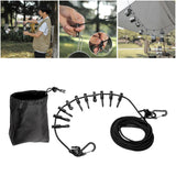 Maxbell Rope Cord Outdoor Camping Clothesline Hanging Accessories Tent Hanger Strap