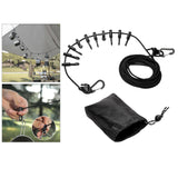 Maxbell Rope Cord Outdoor Camping Clothesline Hanging Accessories Tent Hanger Strap
