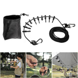 Maxbell Rope Cord Outdoor Camping Clothesline Hanging Accessories Tent Hanger Strap
