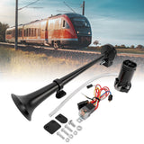 Maxbell 17.7inch Super Loud 150db Air Horn Single Trumpet Lorrys Train Speaker Set