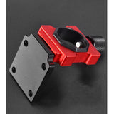 Maxbell Aluminum Alloy Fishing Rod Holder Fishing Chair Tube Mount Bracket Clamp Red