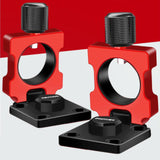 Maxbell Aluminum Alloy Fishing Rod Holder Fishing Chair Tube Mount Bracket Clamp Red