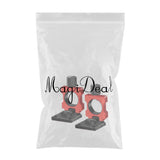 Maxbell Aluminum Alloy Fishing Rod Holder Fishing Chair Tube Mount Bracket Clamp Red