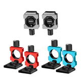 Maxbell Aluminum Alloy Fishing Rod Holder Fishing Chair Tube Mount Bracket Clamp Red