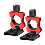 Maxbell Aluminum Alloy Fishing Rod Holder Fishing Chair Tube Mount Bracket Clamp Red