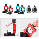 Maxbell Aluminum Alloy Fishing Rod Holder Fishing Chair Tube Mount Bracket Clamp Red