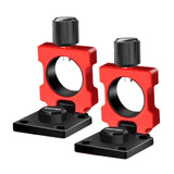 Maxbell Aluminum Alloy Fishing Rod Holder Fishing Chair Tube Mount Bracket Clamp Red