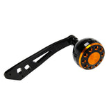 Maxbell Aluminum Alloy Fishing Handle Strong Durable Single Rocker Baitcasting Reel 32mm Black