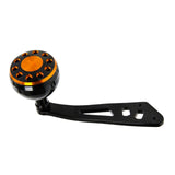 Maxbell Aluminum Alloy Fishing Handle Strong Durable Single Rocker Baitcasting Reel 32mm Black