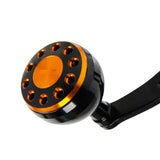 Maxbell Aluminum Alloy Fishing Handle Strong Durable Single Rocker Baitcasting Reel 32mm Black