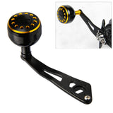 Maxbell Aluminum Alloy Fishing Handle Strong Durable Single Rocker Baitcasting Reel 32mm Black