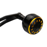 Maxbell Aluminum Alloy Fishing Handle Strong Durable Single Rocker Baitcasting Reel  35mm Black