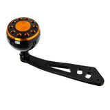 Maxbell Aluminum Alloy Fishing Handle Strong Durable Single Rocker Baitcasting Reel  35mm Black