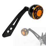 Maxbell Aluminum Alloy Fishing Handle Strong Durable Single Rocker Baitcasting Reel  35mm Black