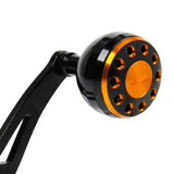 Maxbell Aluminum Alloy Fishing Handle Strong Durable Single Rocker Baitcasting Reel  35mm Black