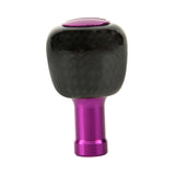 Maxbell Baitcasting Fishing Reel Handle Knob for Fugeo Steez Direct 26mm Purple