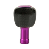 Maxbell Baitcasting Fishing Reel Handle Knob for Fugeo Steez Direct 26mm Purple