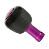 Maxbell Baitcasting Fishing Reel Handle Knob for Fugeo Steez Direct 26mm Purple