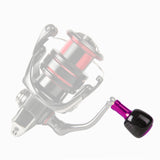 Maxbell Baitcasting Fishing Reel Handle Knob for Fugeo Steez Direct 26mm Purple