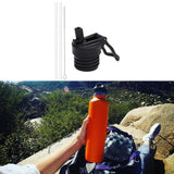 Maxbell 4x Straw Lid for Narrow Standard Mouth Bottle Portable Straw Lid