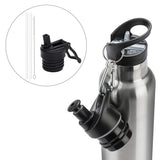 Maxbell 4x Straw Lid for Narrow Standard Mouth Bottle Portable Straw Lid