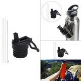 Maxbell 4x Straw Lid for Narrow Standard Mouth Bottle Portable Straw Lid